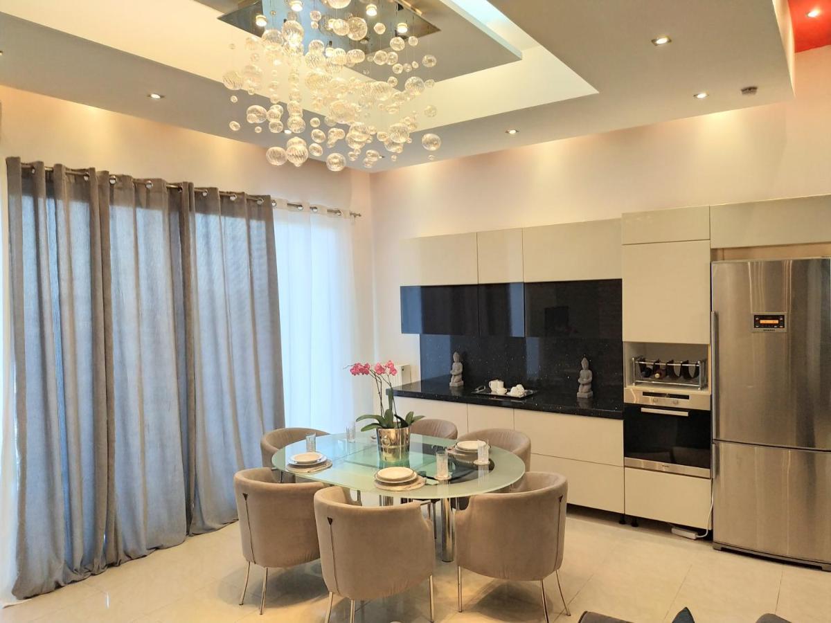 Luxury Apartment With Sea View Near Kallithea Koskinou  Exterior photo