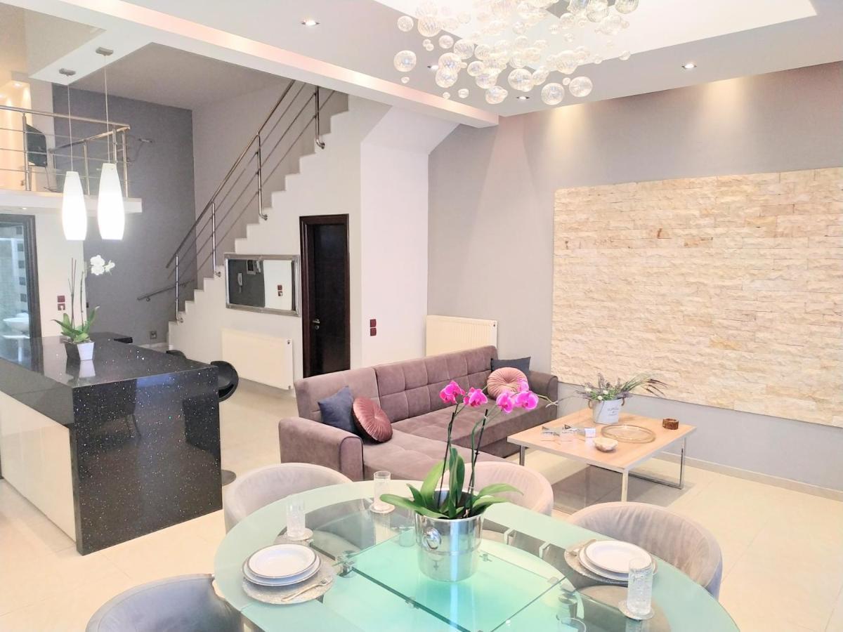 Luxury Apartment With Sea View Near Kallithea Koskinou  Exterior photo